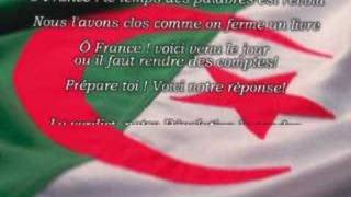 algeria hymne nationale [upl. by Nerb337]