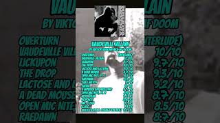 Album Review Vaudeville Villain  Viktor Vaughn aka MF DOOM 2003 [upl. by Findlay]