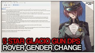 FEMALE GLACIO GUN DPS ROVER GENDER CHANGE SENTINEL ECHOES AND MORE  Wuthering Waves Leaks [upl. by Leonora]