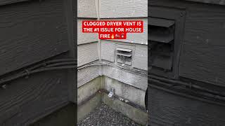 DRYER vent house fire diy realestate viralvideo viralshort popular airflow live shorts i [upl. by Velma]