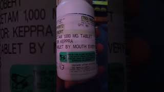 1000mg keppra I take 2 pills a day 2000mg daily sad or seizures [upl. by Acirema]