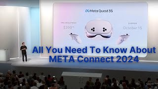 🌐 META Connect 2024 A Sneak Peek into the Future of Technology 🚀 [upl. by Atirehgram45]