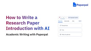 How to write a research paper introduction with AI 23  Develop amp Refine [upl. by Halverson]