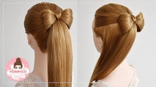 💕 PEINADO FÁCIL EN 5 MINUTOS • Easy 5 MINUTE Hairstyle  Wilvita 💕 [upl. by Trescott]