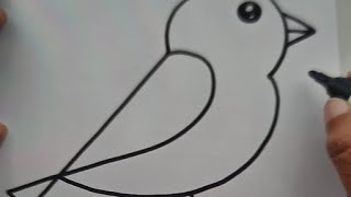 🔴💞 ASMR amp SATISFYING CREATIVE FOIL II HOW TO DRAW A BIRD EASY 🐦 [upl. by Veda525]