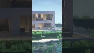 Building a Simple Modern House in Minecraft 🏠✨ [upl. by Kirven]