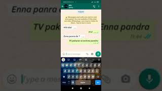 ♡Cute love proposal whatapp chat in tamil ♡ 💖💖💖💖💖💖💖💖💖💖💖💖 [upl. by Anesuza]