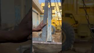 Easily method for excavator new bucket line boring lavel with welding tool shorts welding [upl. by Lynett]