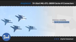 Amphenol Aerospace MILDTL38999 Series III Connectors [upl. by Adaha]