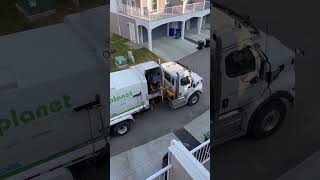 Garbage pick up shortvideo garbagetruck shortvideo trending viral shorts amazing asmr [upl. by Mahgem646]