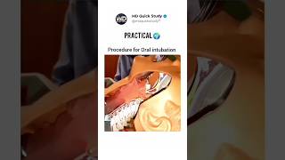 Procedure of Oral Intubation Practical  Science in Real 🌍 Life 3D Animation intubation practical [upl. by Eatnohs532]