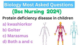 Bsc Nursing Entrance Exam 2024  Bsc Nursing Entrance Exam Previous Year Question Paper Biology [upl. by Gamages625]