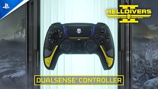 Helldivers 2  DualSense Controller Reveal  PS5 [upl. by Dasha305]