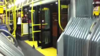 Transmilenio con las puertas abiertas [upl. by Aprilette938]