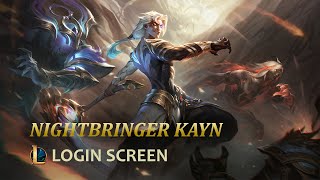 Nightbringer Kayn Prestige Edition Login Screen [upl. by Landing]