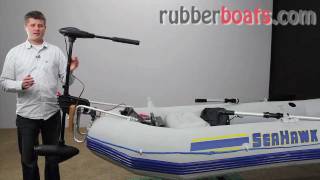 Intex Electric Trolling Motor 40 lb Thrust vs Minn Kota [upl. by Saisoj]