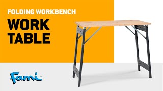 Work Table  Folding workbench [upl. by Aneehsram]