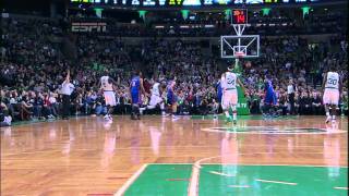 Kevin Garnett 3pointer vs Knicks [upl. by Namijneb]