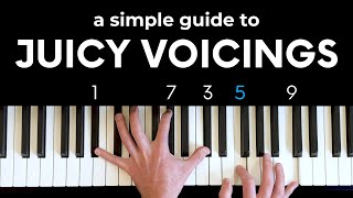 A simple guide to juicy voicings [upl. by Bruyn347]