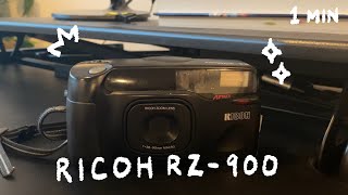 ricoh rz900 in one minute [upl. by Enyak721]