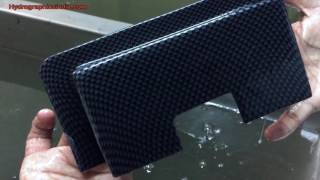 Hydrographics India Water transfer printing process [upl. by Eniale903]