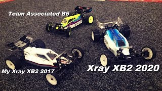 Xray XB2 2020 vs Team Associated B6 vs my Xray XB2 2017 💥 [upl. by Eybba897]