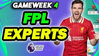 9 PLAYERS FPL EXPERTS ARE BUYING IN GAMEWEEK 4 👀 Fantasy Premier League 202425 [upl. by Hendrickson]