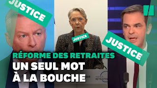 Réforme des retraites 2023  Le gouvernement na que le mot quotjusticequot à la bouche [upl. by Stanislas]