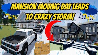 Greenville Wisc Roblox l Mansion Moving Day Driving Empire Update Roleplay [upl. by Dnomsaj]