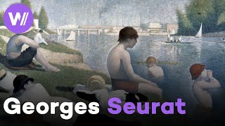 Georges Seurat Life and Work  Founder of Pointillism and icon of late 19thcentury painting [upl. by Nuarb]