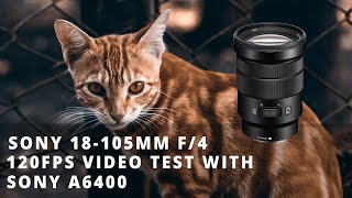 Sony 18105mmf4 oss 120fps Cinematic Video Test With Sony a6400  Pratik Chavan [upl. by Idac863]