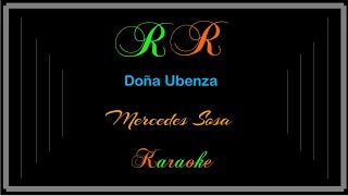 Doña Ubenza Karaoke Mercedes Sosa [upl. by Kampmeier9]