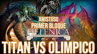 ¡Live Duelo Amistoso Titan vs Olímpico  Primer Bloque de MitosYLegendas MYL TCG [upl. by Selene]