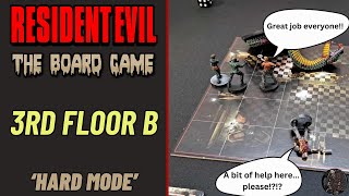 Resident Evil The Board Game  3rd Floor B Hard Mode residentevil [upl. by Rocray3]