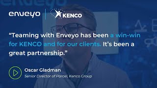 Oscar Gladman Senior Director of Parcel at Kenco Enveyo Client Testimonial [upl. by Anihsit]