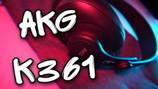 ОБЗОР СТУДИЙНЫХ НАУШНИКОВ AKG K361 [upl. by Gnil]