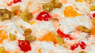 Layered Ambrosia Salad [upl. by Palmore477]