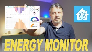 Monitorare consumo elettrico e autoconsumo con HOME ASSISTANT e SHELLY EM [upl. by Ystap363]