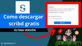 como descargar libro pdf de scribd  COMO DESCARGAR DE SCRIBD GRATIS SIN REGISTRO  DOCUMENTOS PDF [upl. by Eelatan817]