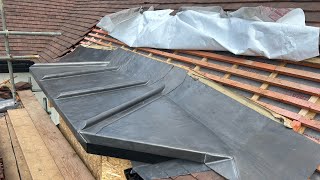 Installing Code 5 Lead Bays to a Bay Roof BOSSED [upl. by Kos554]