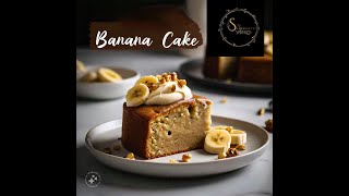 quotEasy amp Moist Banana Cake Recipe  Perfect for Beginnersquot [upl. by Adnolehs]