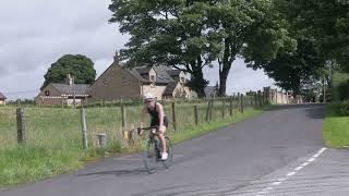 Tri The Lough 2024  Cycling Stage on Camlough Road Carrickmore [upl. by Ayanahs]