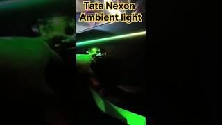 Tata Nexon Ambient light 18 piece [upl. by Acnayb464]