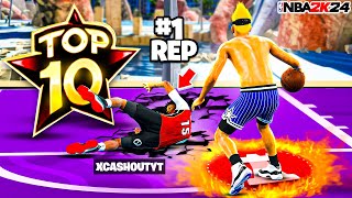 I 1v1d The 1 RANKED LEGEND in NBA 2K24I Made Him QUIT 2K FOREVERBEST 66 BUILD 2K24 [upl. by Juna]