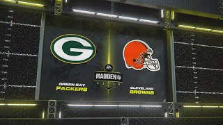 Cleveland Browns Vs Green Bay Packers  Browns Vs NFC Team 5 [upl. by Gilbart366]