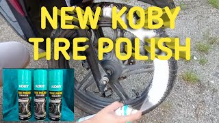 Bagong Tire Black  KOBY Tire Polish [upl. by Ativel]