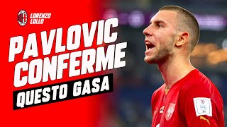 🔥QUESTO GASA  PAVLOVIC AL MILAN CONFERME PESANTI milannews [upl. by Yadnil]