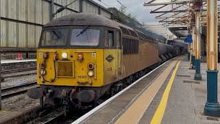 Colas Rail Class 56’s RHTT at Crewe Station [upl. by Jarrad]