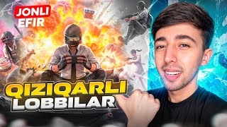 QIZIQARLI LOBBI QILAMIZ  SHORTs STRIM 🔥PUBG MOBILE [upl. by Aiam]