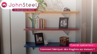 Comment fabriquer des étagères murales sur mesure  📐 [upl. by Levison962]